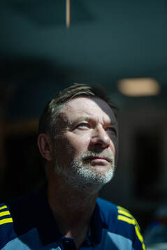 Peter Gerhardsson, head coach of the Swedish women's