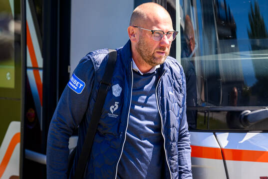 Halmstads Tränare Magnus Haglund
