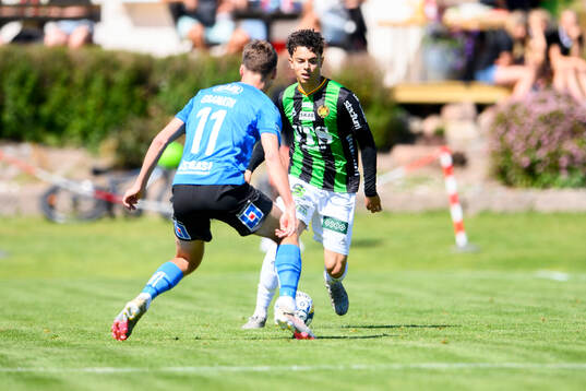 GAIS Mohamed Bawa och Halmstads William Granath