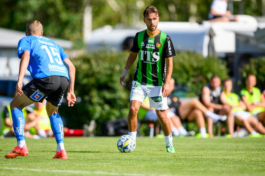 Halmstads Gustav Friberg och GAIS Edvin Becirovic