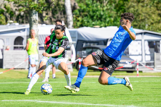 GAIS Amin Boudri och Halmstads Bleon Kurtulus
