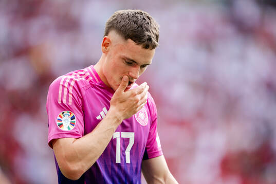 Florian Wirtz of Germany looks dejected
