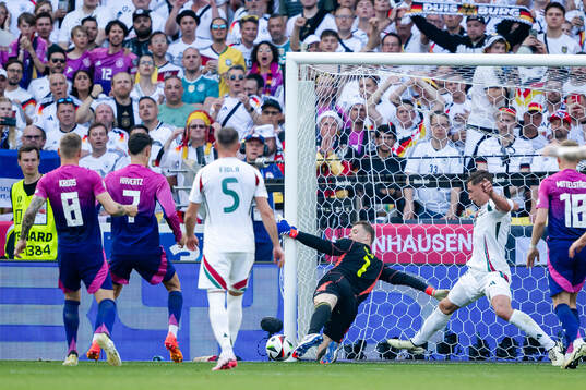 Goalkeeper Manuel Neuer of Germany with a save
