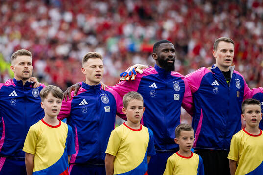 Joshua Kimmich , Antonio Ruediger and goalkeeper Manuel