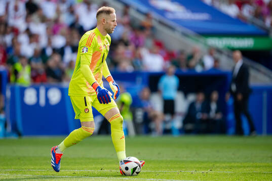 Goalkeeper Peter Gulacsi of Hungary