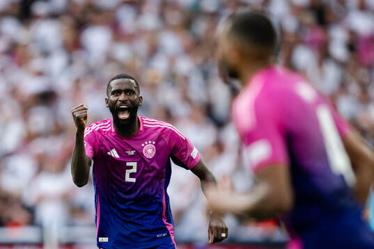 Antonio Ruediger of Germany celebrates