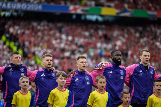 Toni Kroos, Maximilian Mittelstädt, Joshua Kimmich,