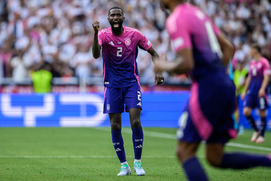 Antonio Ruediger of Germany celebrates