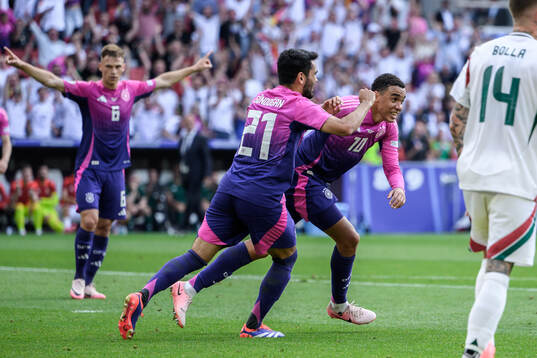 during the UEFA Euro 2024 Football Championship match