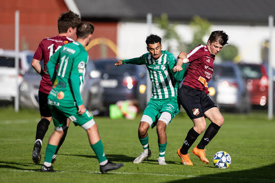 Vinbergs Karo Saeed och Galtabäcks Noam Landin