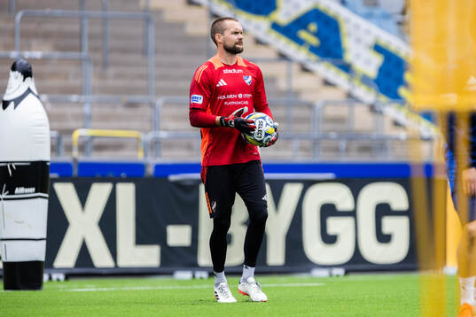 IFK Norrköpings målvakt Oscar Jansson
