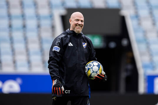 IFK Norrköpings målvaktstränare Christian Tiritiello
