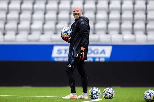 IFK Norrköpings målvaktstränare Christian Tiritiello