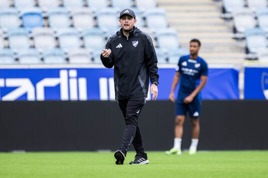 IFK Norrköpings assisterande tränare Fredrik Landén