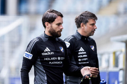 IFK Norrköpings fysioterapeut Kristoffer Karlsson