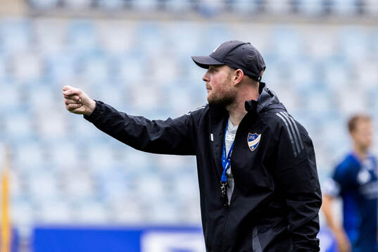 IFK Norrköpings assisterande tränare Fredrik Landén