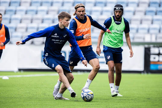 IFK Norrköpings Åke Andersson och Christoffer Nyman