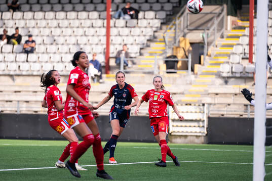 FC Rosengårds Rebecca Knaak gör 2-0