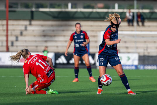 FC Rosengårds Sofie Bruun Bredgaard och KIF Örebros Molly
