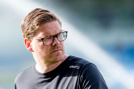 Trelleborgs tränare Joakim Felldin