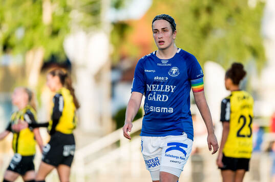 Trelleborgs Edina Filekovic deppar