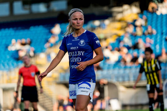 Trelleborgs Lova Sternfeldt deppar