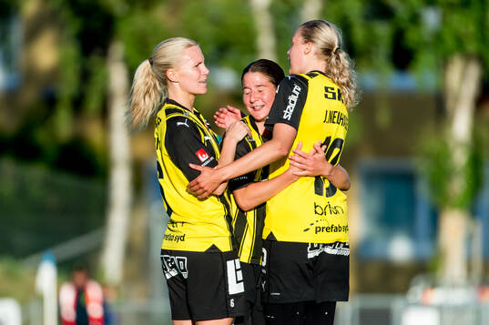 Häckens Ruby Grant jublar