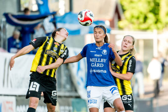 Häckens Ruby Grant och Alice Bergström och Trelleborgs