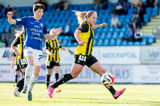 Trelleborgs Irmeli Jonsson och Häckens Alice Bergström
