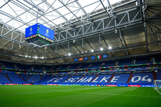 Interior view of Arena Auf Schalke