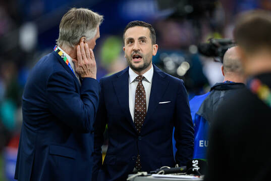 Glenn Strömberg and Johan Kücükaslan from SVT