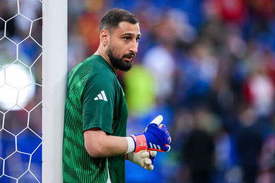 Goalkeeper Gianluigi Donnarumma of Italy