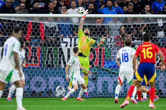Goalkeeper Gianluigi Donnarumma of Italy