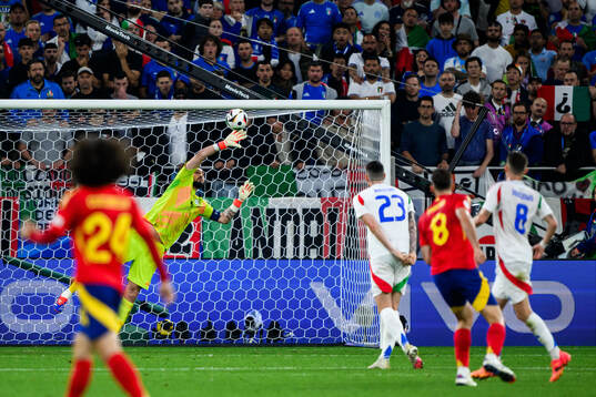 Goalkeeper Gianluigi Donnarumma of Italy