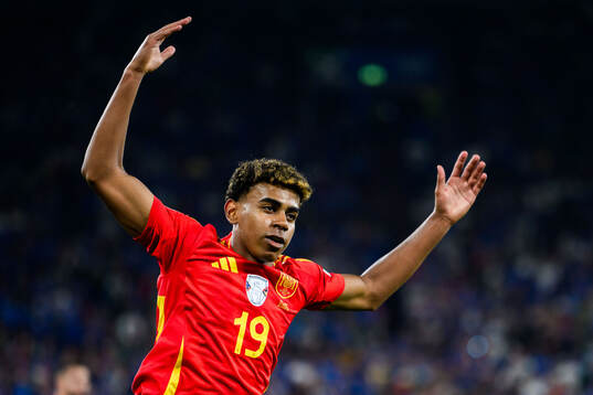 Lamine Yamal of Spain