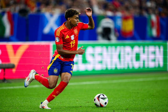 Lamine Yamal of Spain