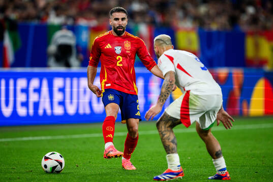 Daniel Carvajal of Spain