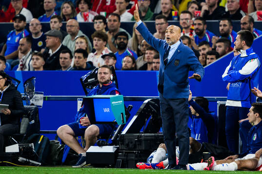 Head coach Luciano Spalletti of Italy