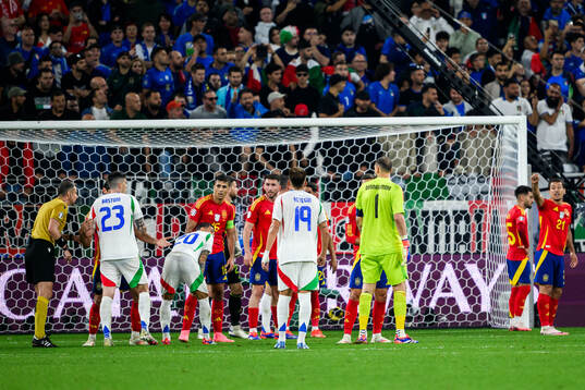 Goalkeeper Gianluigi Donnarumma of Italy