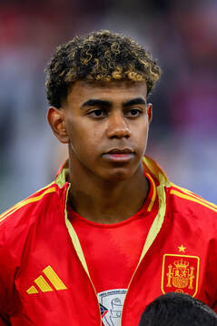Lamine Yamal of Spain