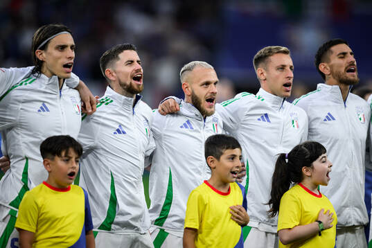 Riccardo Calafiori, Jorginho, Federico Di Marco, Davide
