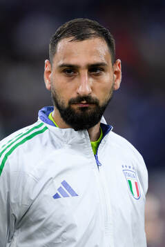 goalkeeper Gianluigi Donnarumma of Italy
