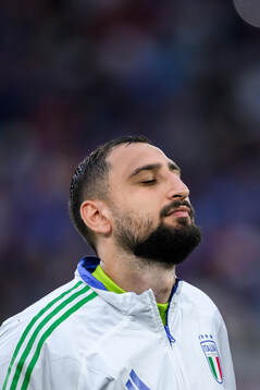 goalkeeper Gianluigi Donnarumma of Italy