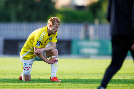 Falkenbergs Linus Borgström deppar