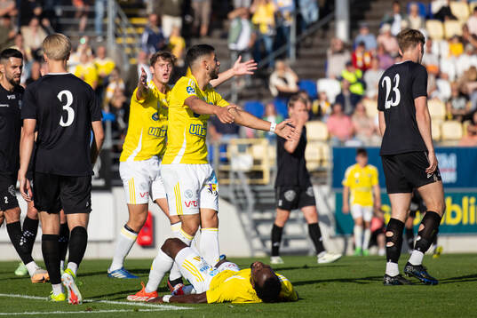Falkenbergs spelare reagerar