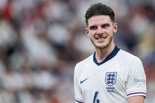 Declan Rice of England