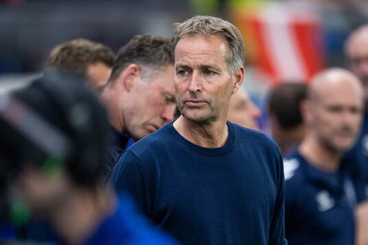 Head coach Kasper Hjulmand of Denmark