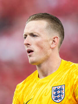 Goalkeeper Jordan Pickford of England