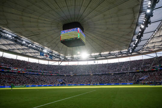 General view of Frankfurt Arena