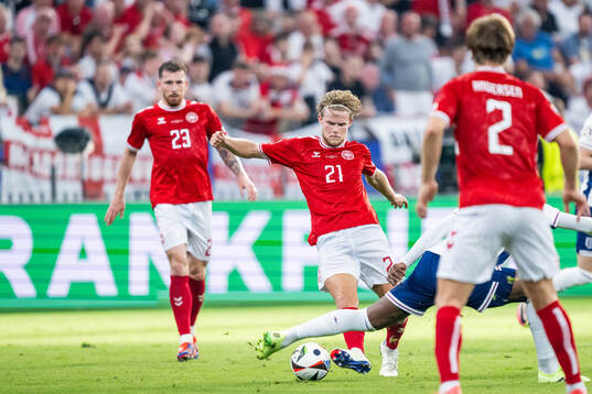 Morten Hjulmand of Denmark